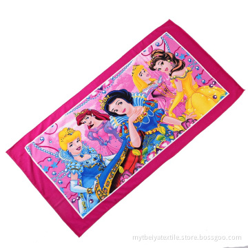 Digital Printed Custom Towel For Beach Towel For Kids